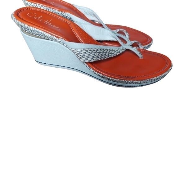 10 Cole Haan white wedge - Picture 6 of 7